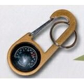 Clip-It Compass with Thermometer Key Caddie